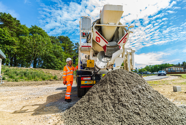ready mix concrete in Derbyshire